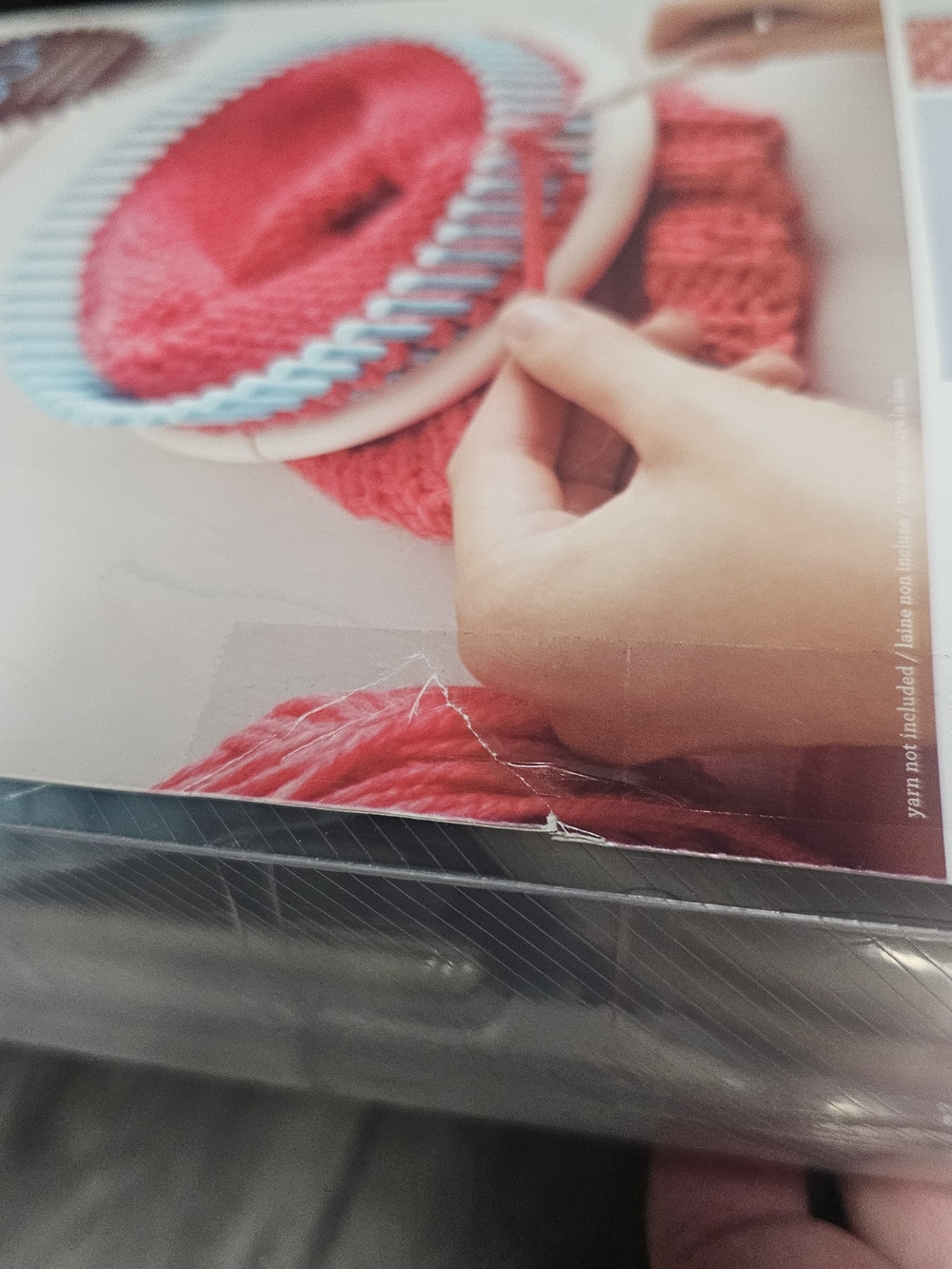 Martha Stewart Crafts Knit & Weave Loom Kit - Pink/Light Blue/White DIY Crochet - Picture 10 of 10